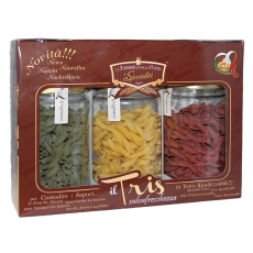 Tris Salvafreschezza Vasi con pasta tricolore