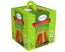 PANDORO CON GOCCE DI CIOCCOLATO SENZA GLUTINE E SENZA LATTOSIO